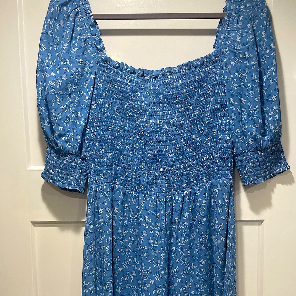 Reformation Ella Smock Dress